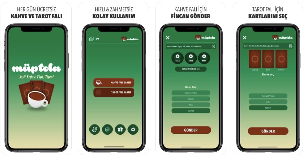 müptela fal uygulaması