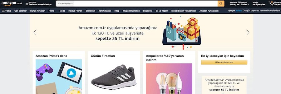amazon türkiye