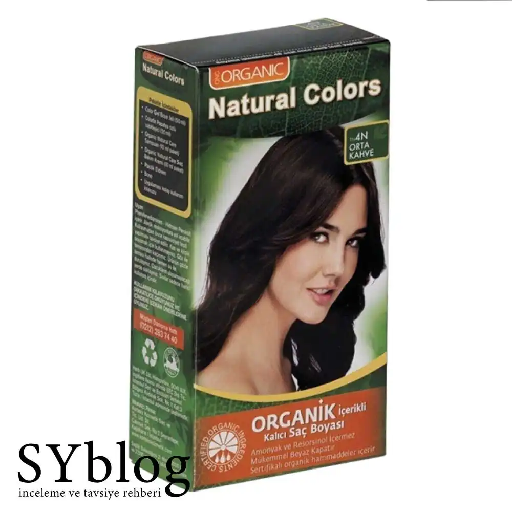 Organic Natural Colors Saç Boyası Organic Natural Colors Saç Boyası