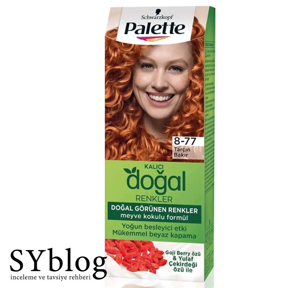 Palette Kalıcı Doğal Renkler Saç Boyası Palette Kalıcı Doğal Renkler Saç Boyası