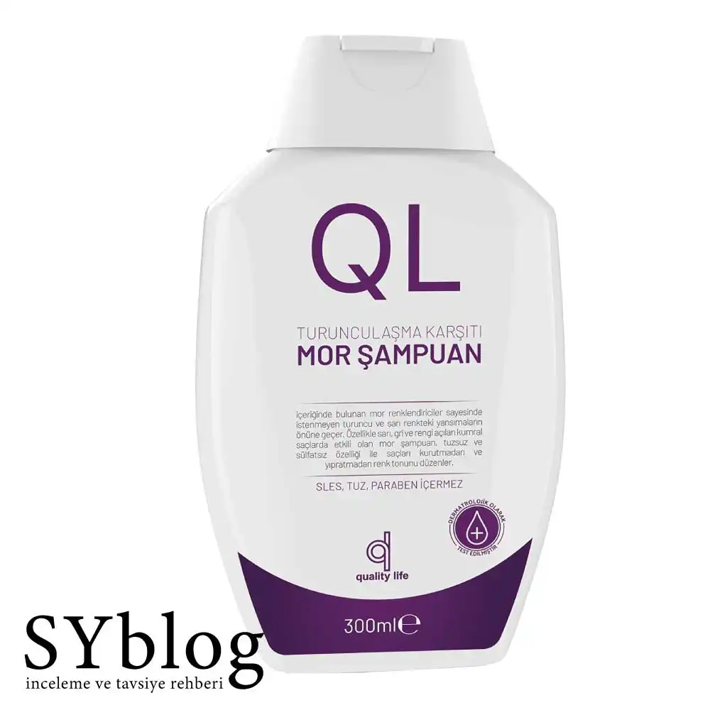 Quality Life Ql Turunculaşma Karşıtı Mor Şampuan Quality Life Ql Turunculaşma Karşıtı Mor Şampuan